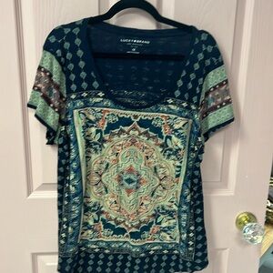 Women’s size one X lucky brand T-shirt NWOT